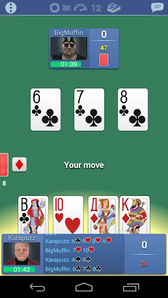 Burkozel card game online  [МОД Бесконечные деньги] Screenshot 2