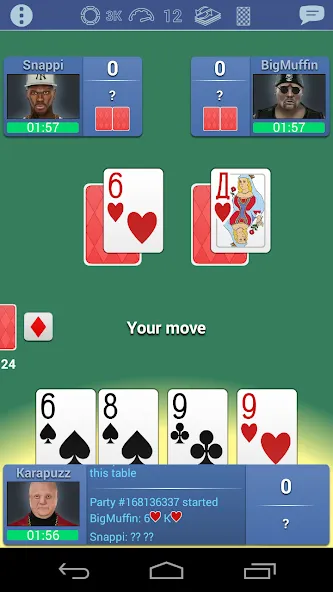 Burkozel card game online  [МОД Бесконечные деньги] Screenshot 4