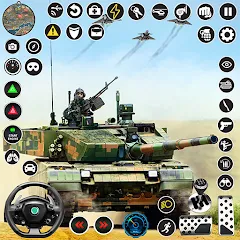 Скачать взлом Tank Fury: Battle of Steels [МОД Mega Pack] на Андроид