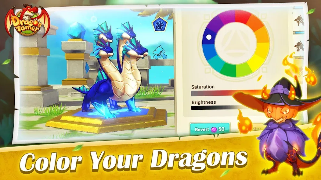 Dragon Tamer  [МОД Бесконечные монеты] Screenshot 1