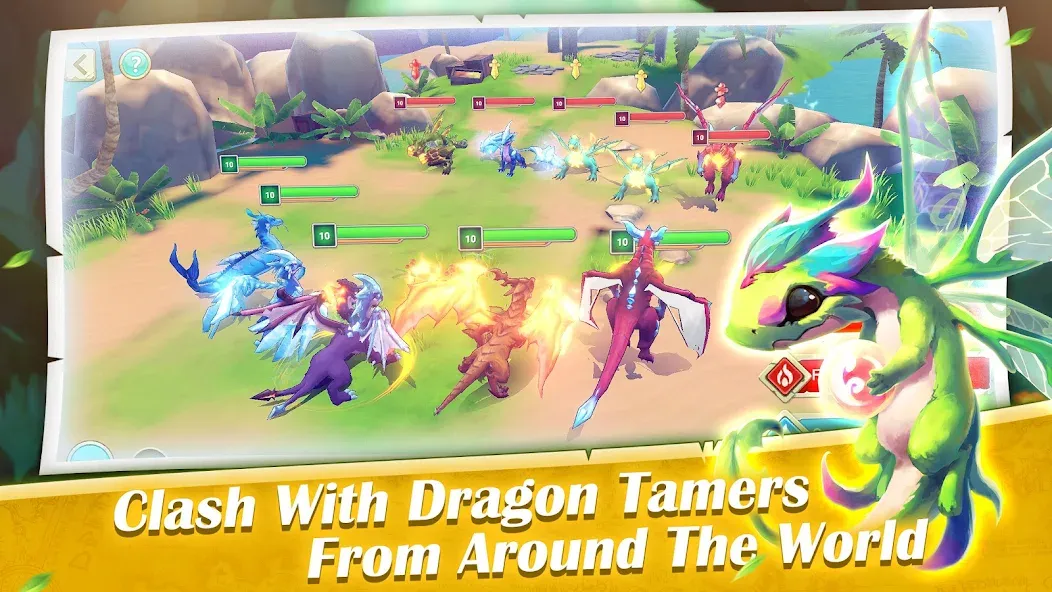 Dragon Tamer  [МОД Бесконечные монеты] Screenshot 2