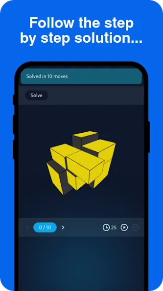 Cube Solver (Кьюб Солвер)  [МОД Бесконечные монеты] Screenshot 3