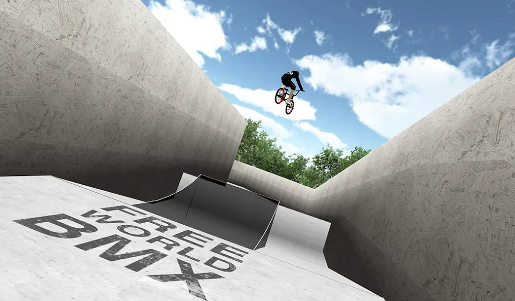 Free World BMX (Фри Ворлд БМХ)  [МОД Unlocked] Screenshot 1