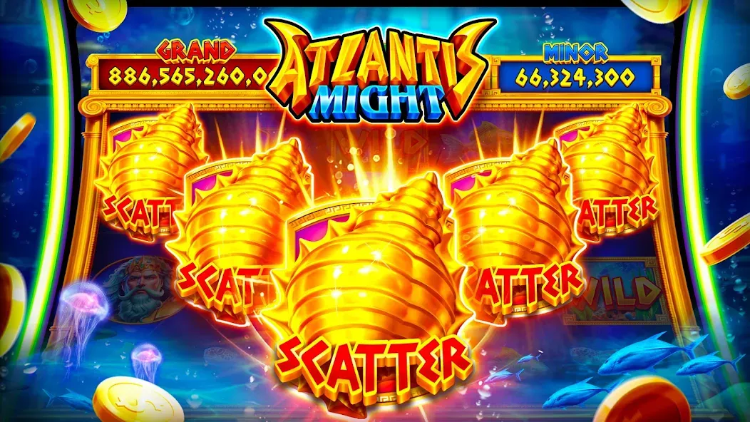 Jackpot Master™ Slots - Casino (Джекпот Мастер Слоты)  [МОД Все открыто] Screenshot 3