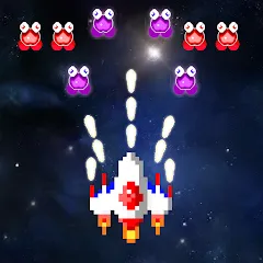 Скачать взлом Galaxiga Retro Arcade Action (Галаксига Ретро Аркейд Экшн)  [МОД Меню] на Андроид