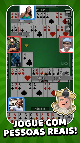 Buraco Jogatina: Card Games (Бурако Жогатина)  [МОД Много денег] Screenshot 1