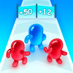 Скачать взлом Join Blob Clash 3D: Mob Runner (Джойн Блоб Клаш 3D)  [МОД Все открыто] на Андроид