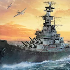 Скачать взлом WARSHIP BATTLE:3D World War II  [МОД Все открыто] на Андроид