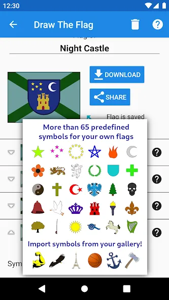 Draw The Flag - Quiz & Maker  [МОД Много монет] Screenshot 5