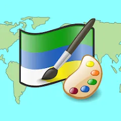 Скачать взлом Draw The Flag - Quiz & Maker [МОД Много монет] на Андроид