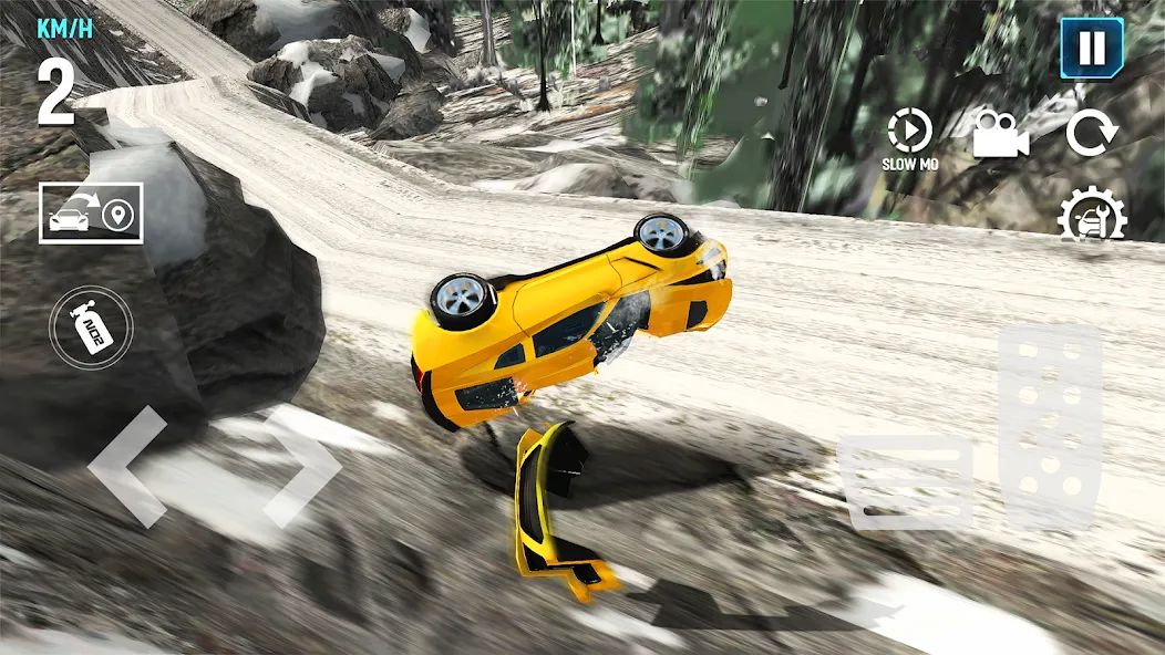 Mega Car Crash Simulator (Мега Кар Краш Симулятор)  [МОД Меню] Screenshot 4