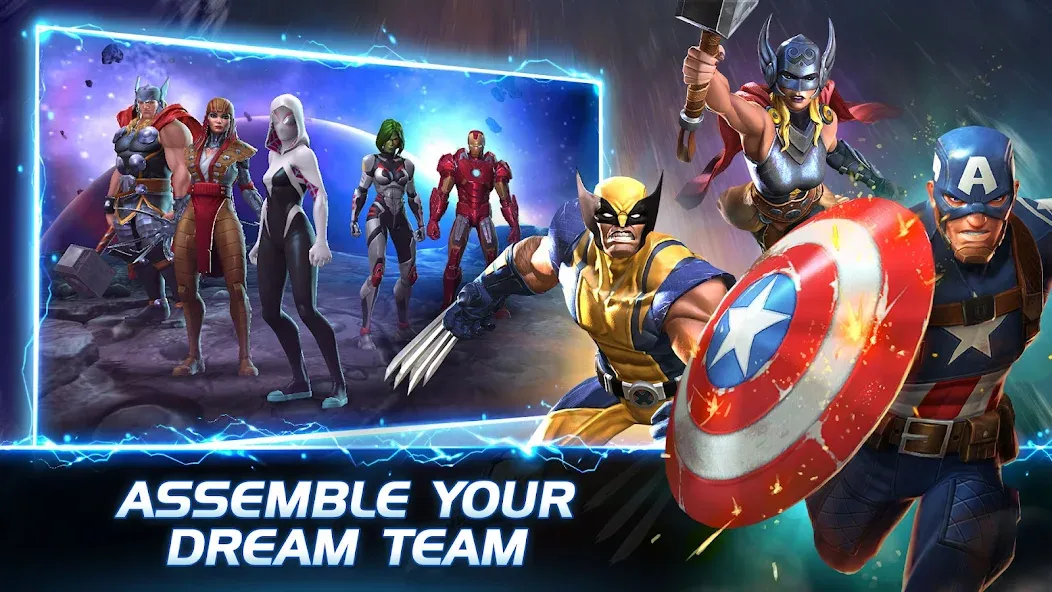 Marvel Contest of Champions (Марвел Соревнование Чемпионов)  [МОД Меню] Screenshot 3