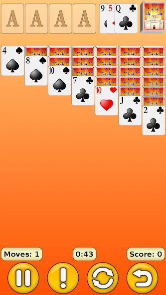 Solitaire  [МОД Много монет] Screenshot 4