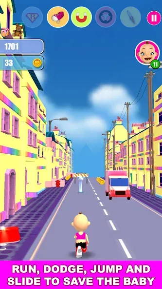 Baby Run The Babysitter Escape  [МОД Меню] Screenshot 1