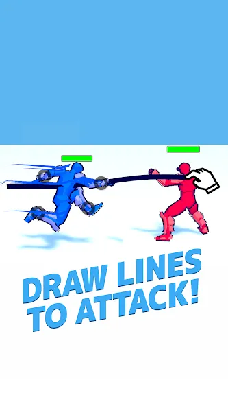 Draw Action: Freestyle Fight (Дроу Экшн)  [МОД Menu] Screenshot 1