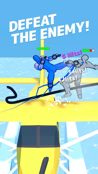 Draw Action: Freestyle Fight (Дроу Экшн)  [МОД Menu] Screenshot 2