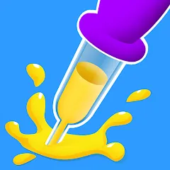 Скачать взлом Paint Dropper: draw puzzle (Пэйнт Дроппер)  [МОД Все открыто] на Андроид