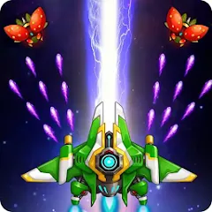 Скачать взлом Galaxy Attack - space shooting (Гэлакси Атак)  [МОД Бесконечные монеты] на Андроид