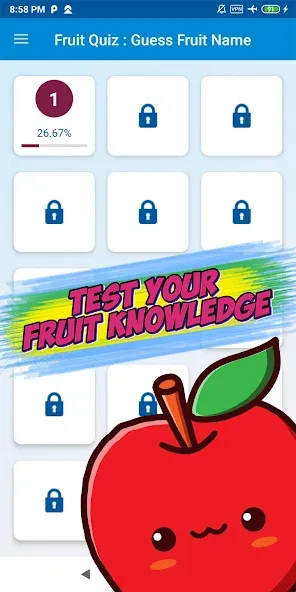 Guess the fruit name game  [МОД Unlimited Money] Screenshot 2