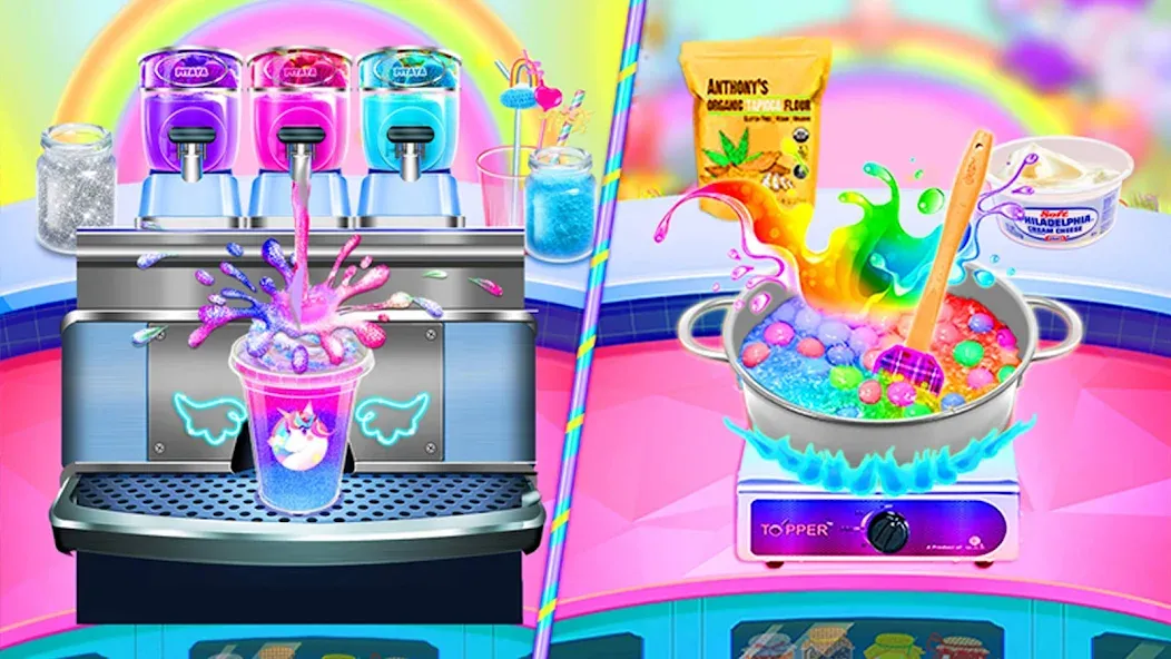 Ice Cream Games: Rainbow Maker (Айс Крем Геймс)  [МОД Бесконечные монеты] Screenshot 4