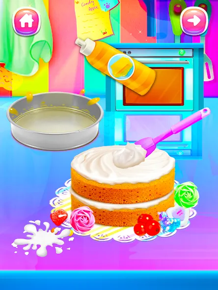 Girl Games: Unicorn Cooking  [МОД Unlocked] Screenshot 1