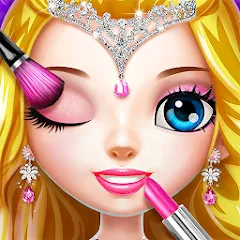 Скачать взлом Princess Makeup Salon [МОД Много денег] на Андроид