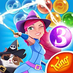 Скачать взлом Bubble Witch 3 Saga (Бабл Витч 3 Сага)  [МОД Unlimited Money] на Андроид