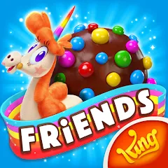 Скачать взлом Candy Crush Friends Saga (Кенди Краш Френдс Сага)  [МОД Все открыто] на Андроид