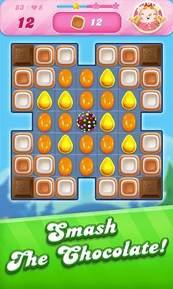 Candy Crush Saga (Кенди Краш Сага)  [МОД Все открыто] Screenshot 4