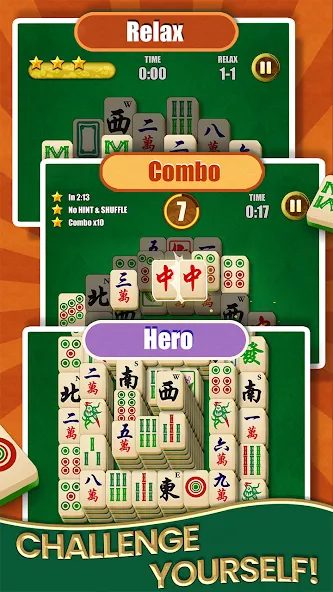 Mahjong Solitaire - Master (Маджонг Солитер)  [МОД Все открыто] Screenshot 4