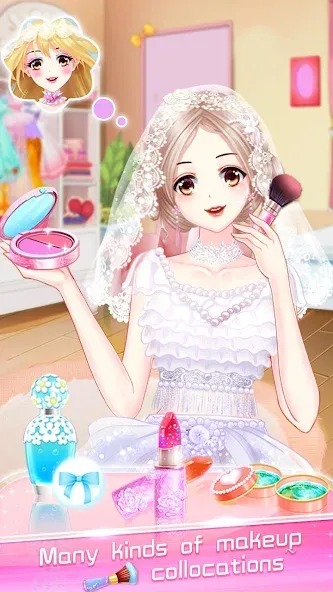 Makeup Bride: Perfect Wedding  [МОД Все открыто] Screenshot 1