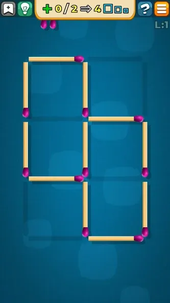 Matches Puzzle Game  [МОД Меню] Screenshot 2