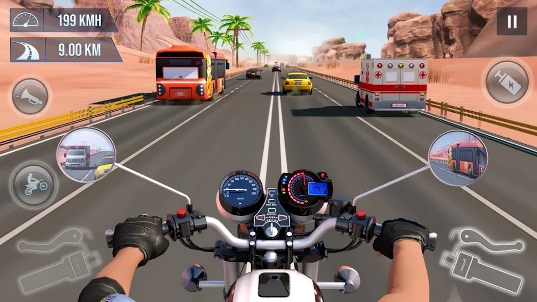 Moto World Tour: Bike Racing  [МОД Mega Pack] Screenshot 1