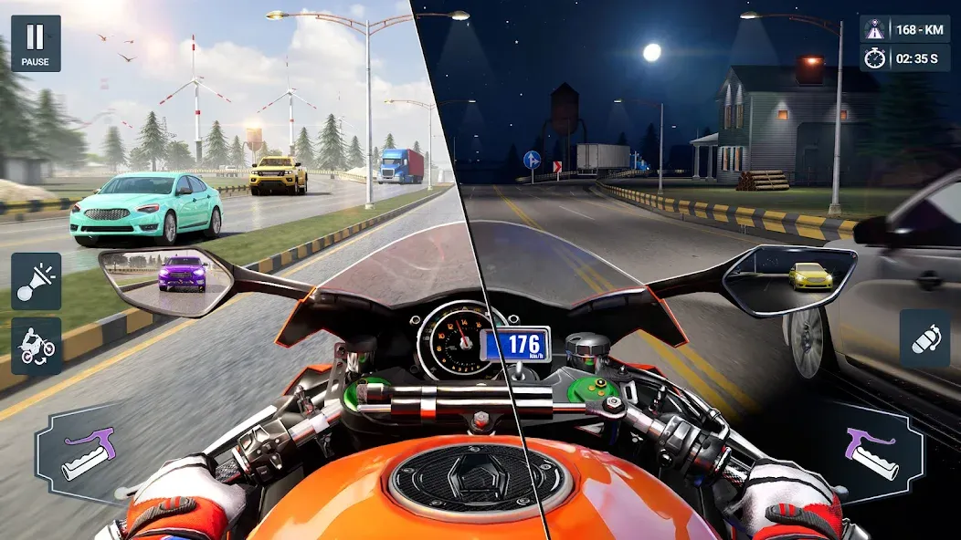 Moto World Tour: Bike Racing  [МОД Mega Pack] Screenshot 3