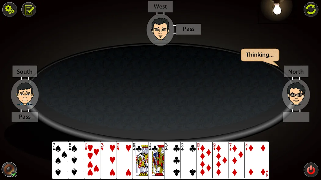 Auction Bridge & IB Card Game  [МОД Unlimited Money] Screenshot 3