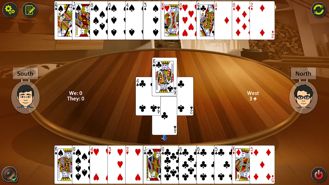 Auction Bridge & IB Card Game  [МОД Unlimited Money] Screenshot 4