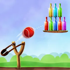 Скачать взлом Bottle Shooting Game 2 [МОД Unlimited Money] на Андроид