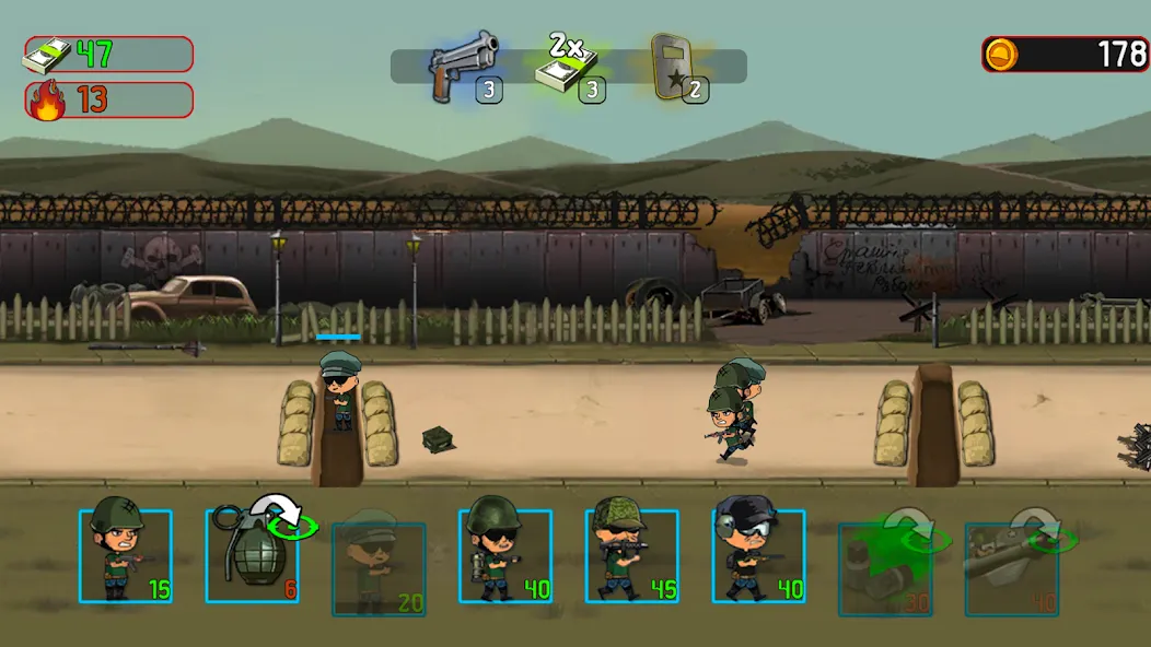 Army War: Military Troop Games  [МОД Все открыто] Screenshot 5