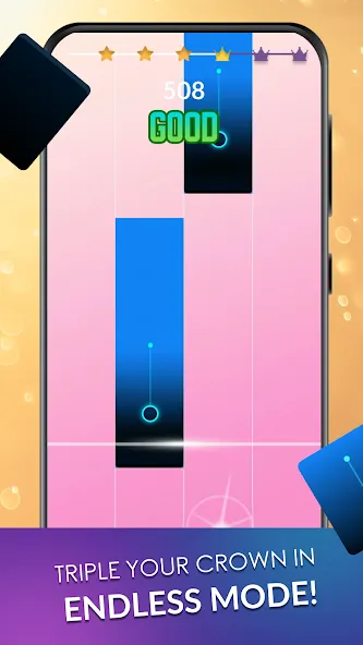 Piano Dream: Tap Piano Tiles 3 (Пиано Дрим)  [МОД Меню] Screenshot 2