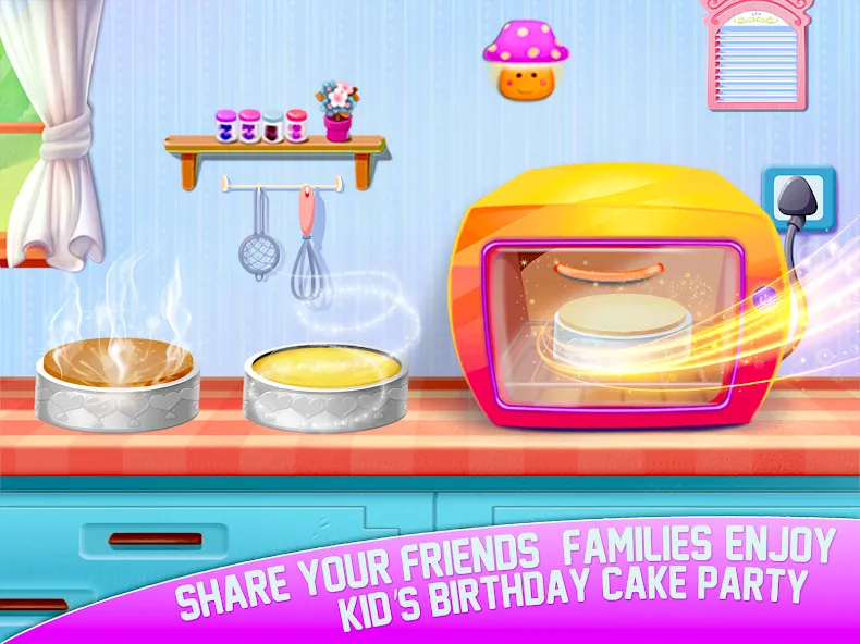 Cake Maker Sweet Bakery Games  [МОД Все открыто] Screenshot 4