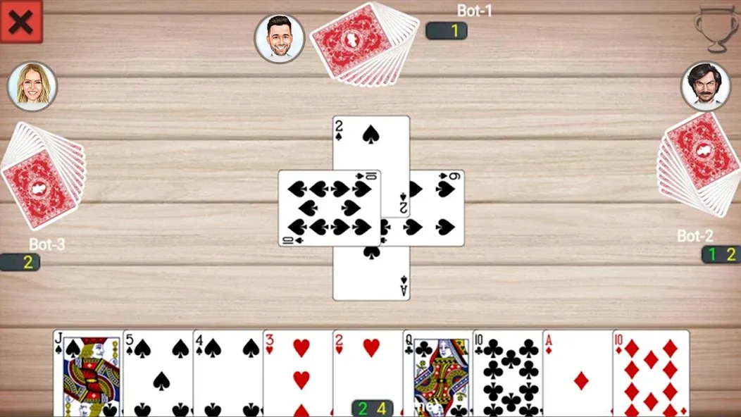 Callbreak Prince: Card Game (Каллбрейк Принц)  [МОД Unlimited Money] Screenshot 1