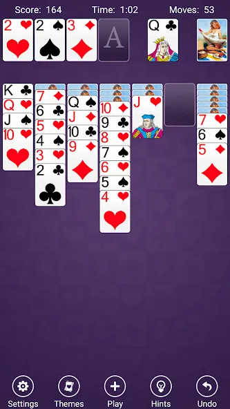 Solitaire  [МОД Бесконечные монеты] Screenshot 4