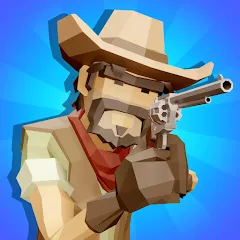 Скачать взлом Western Cowboy: Shooting Game (Вестерн Каубой) [МОД Меню] на Андроид