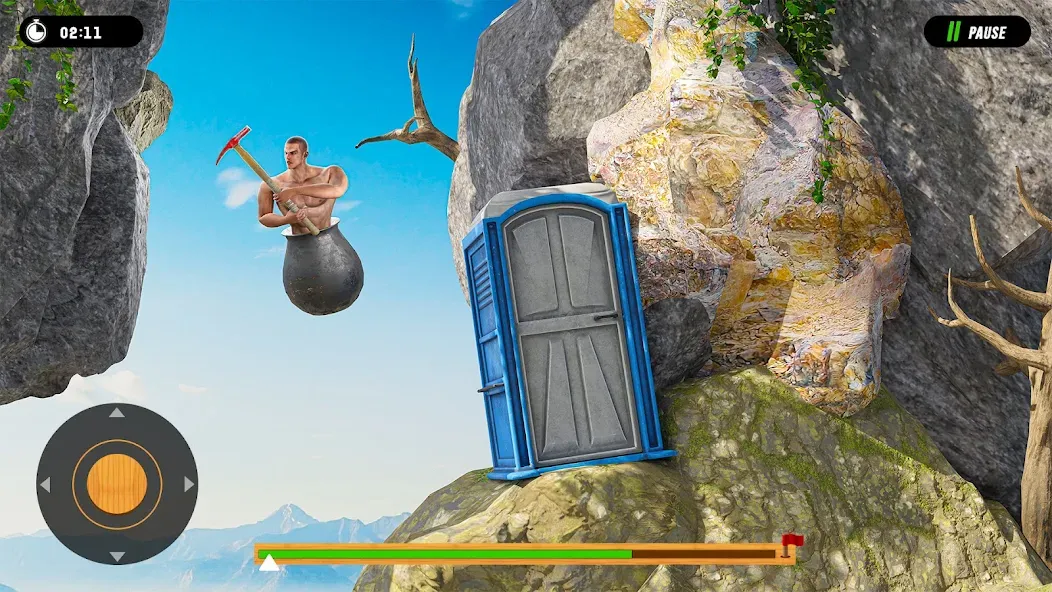 Hammer Climber Man: Pot Man 3D  [МОД Много монет] Screenshot 5