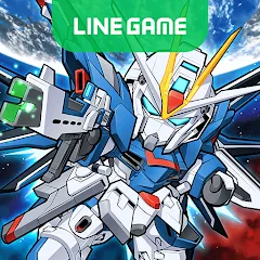 Скачать взлом LINE: Gundam Wars (Лайн) [МОД Mega Pack] на Андроид