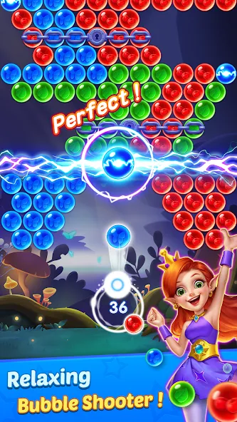 Bubble Shooter Genies  [МОД Все открыто] Screenshot 4