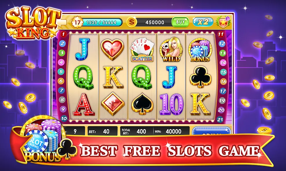 Slots Machines - Vegas Casino  [МОД Меню] Screenshot 3