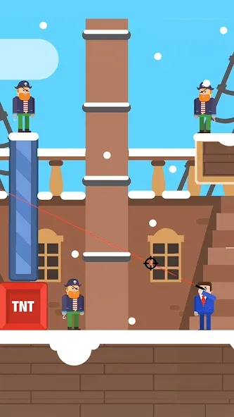 Mr Bullet - Spy Puzzles  [МОД Много денег] Screenshot 4