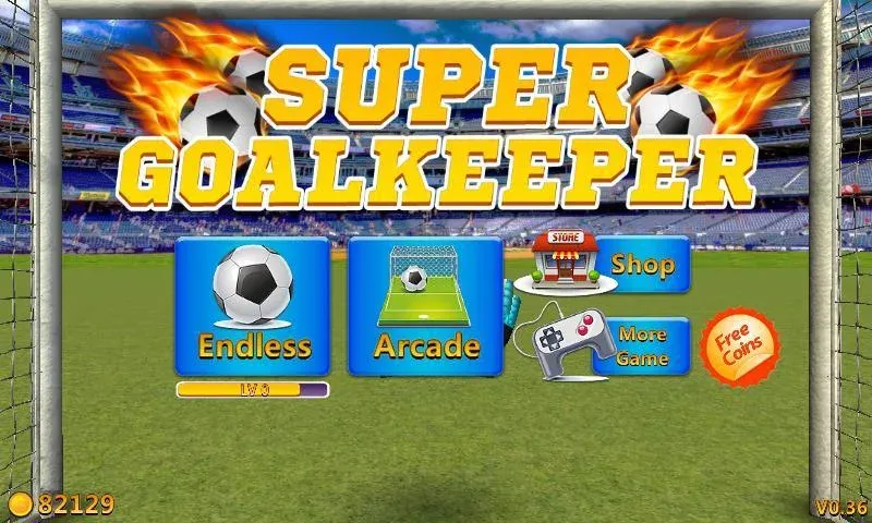 Super Goalkeeper - Soccer Game (упер Вратарь)  [МОД Unlocked] Screenshot 5