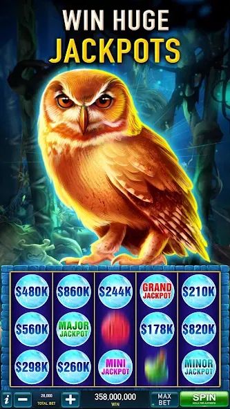 Slots Cash:Vegas Slot Machines (Слотс Кэш)  [МОД Все открыто] Screenshot 2